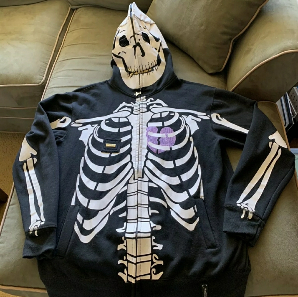 LRG/Kanye West "Dead Serious" ZipUp Hoodie *(Rare)